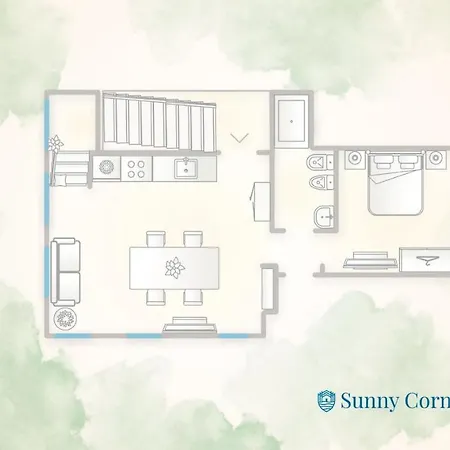 Apartamento Lovely Corner In The Heart Of The By Rent